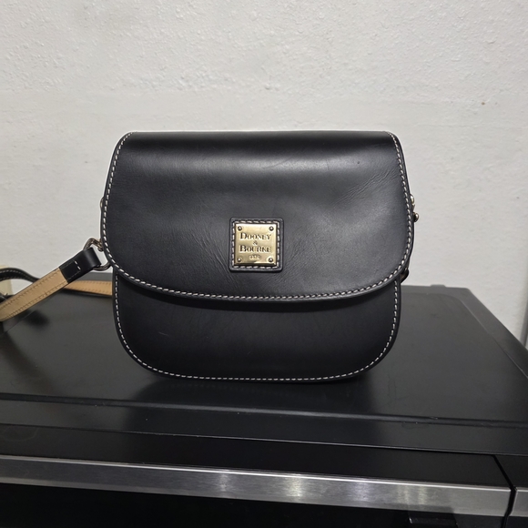 Dooney & Bourke Black Leather Crossbody Bag - Picture 11 of 14